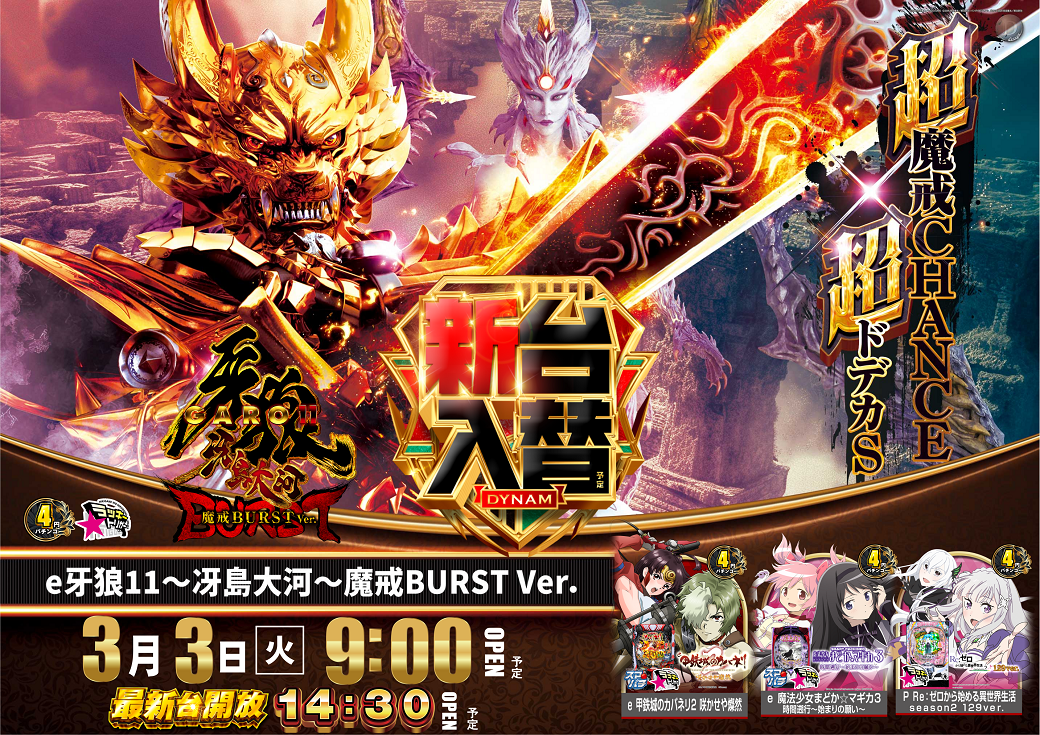 ダイナム中仙店 | P-WORLD